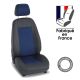 Housses de siège auto sur mesure HYUNDAI I30 (2) (De 05/2012 à 12/2016) Amélio gris et bleu