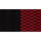 Housses de siège auto sur mesure ROVER 200 (De 01/1984 à 06/1990) Damier noir et rouge