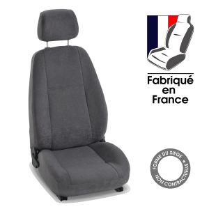 Housses sur mesure utilitaire CITROEN SPACETOURER M (De 09/2016 à ...) 6 places Alcan anthracite