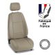 Housses sur mesure utilitaire CITROEN SPACETOURER M (De 09/2016 à ...) 6 places Simili cuir beige