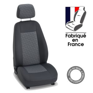 Housses sur mesure utilitaire CITROEN SPACETOURER M (De 09/2016 à ...) 6 places Style gris