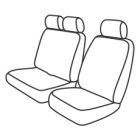 PEUGEOT TRAVELLER Compact (De 09/2016 à ...) sur mesure Housse siège chauffeur + Banquette avant 2 places utilitaire